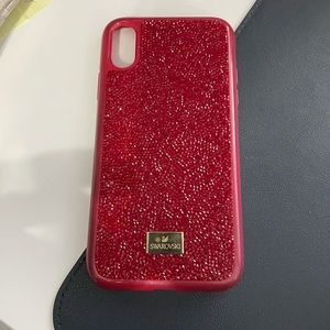 Swarovski iPhone XR Red Rhinestone Case